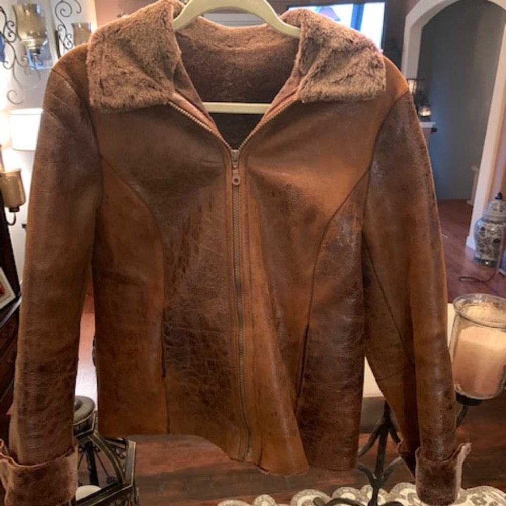 Shearling Leather Jacket